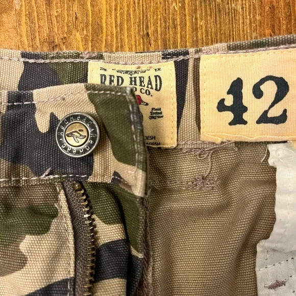 🔴Redhead Camouflage Cargo Shorts 
 Mens Shorts🔴 - Picture 4 of 4